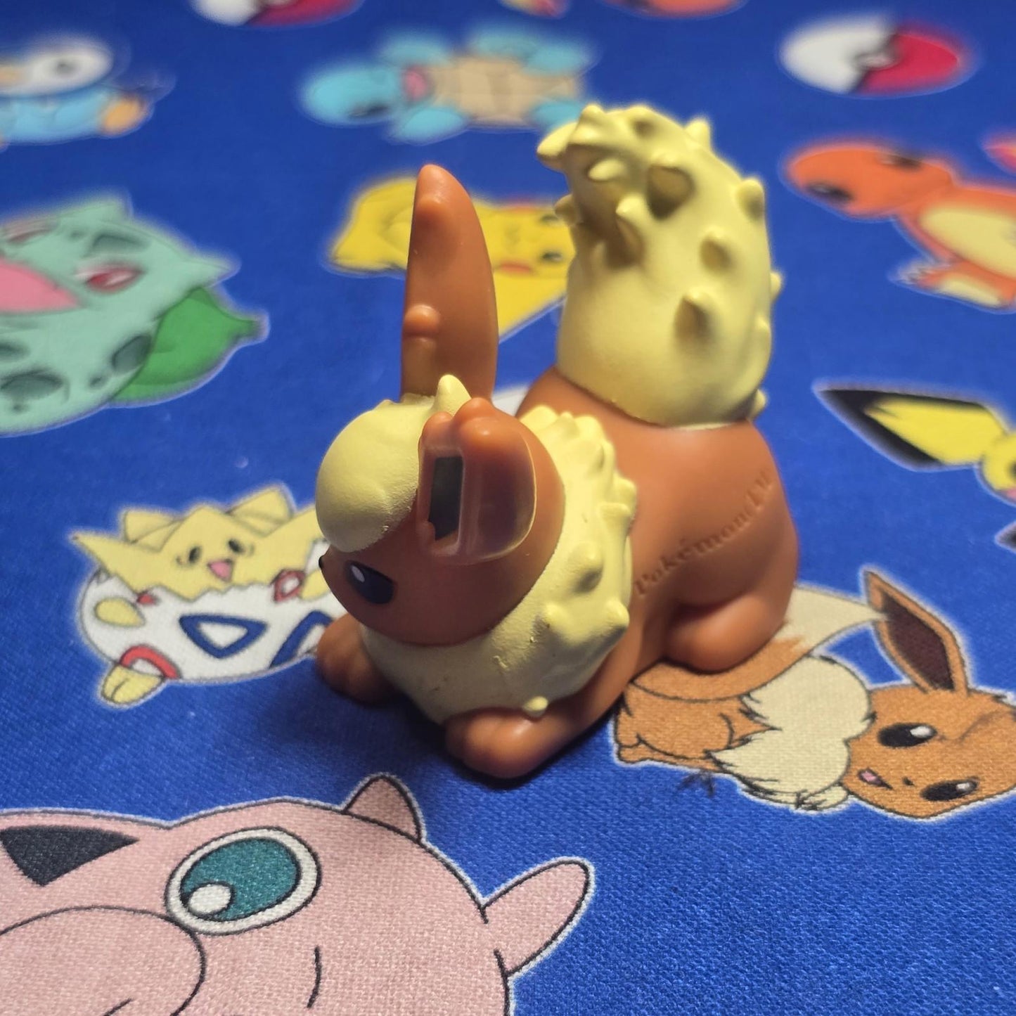 Pokemon Flareon Figure Finger Puppet 2022 Nintendo Bandai PVC Japan USA Toy