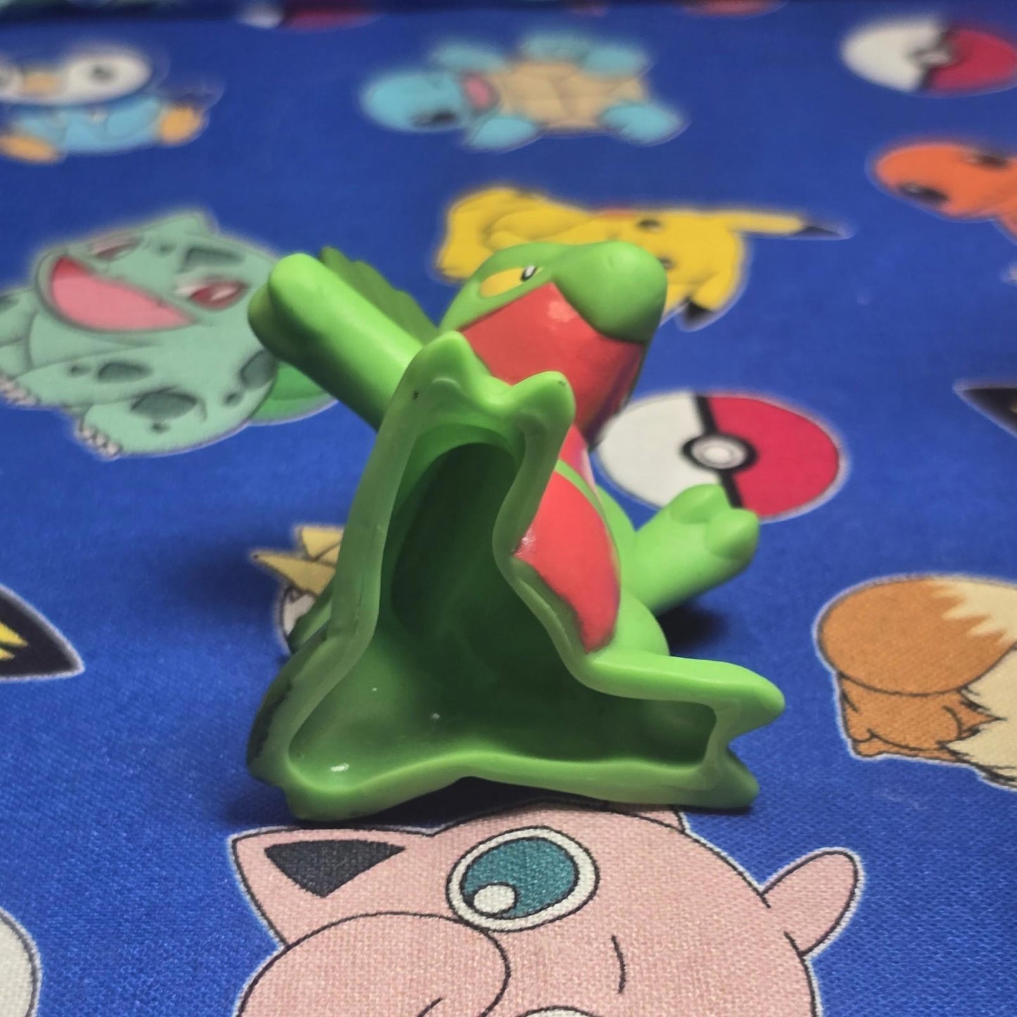 Pokemon Grovyle Figure Finger Puppet 2008 Nintendo Bandai PVC Japan USA Seller