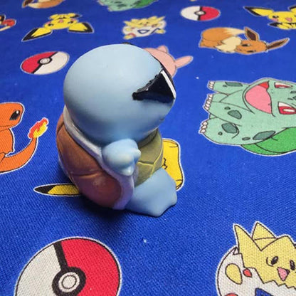 Pokemon Squirtle Sunglasses Figure Finger Puppet 1998 Nintendo Bandai Japan USA