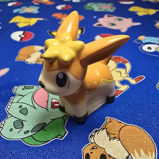 Pokemon Deerling Autumn Fall Figure Finger Puppet 2010 Nintendo Bandai Japan USA