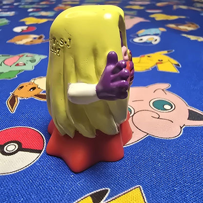 Pokemon Jynx Purple Figure Finger Puppet 1997 Nintendo Bandai Vintage Japan USA