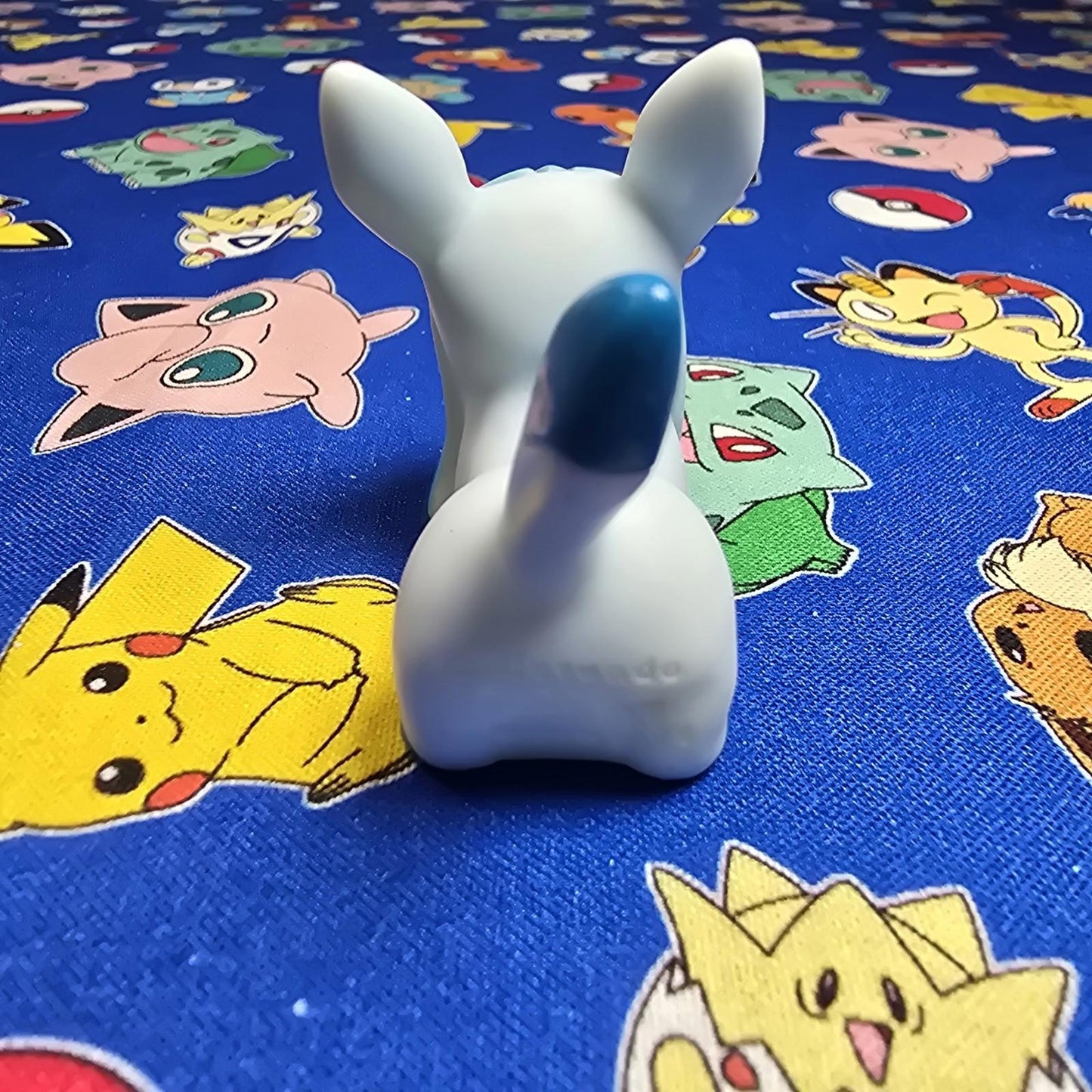 Pokemon Glaceon Figure Finger Puppet 2012 Nintendo Bandai PVC Japan USA Seller