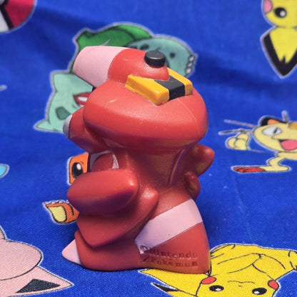Pokemon Shiny Genesect Metallic Figure Finger Puppet 2012 Nintendo Bandai Japan