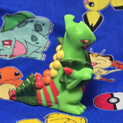 Pokemon Mega Sceptile Figure Finger Puppet 2014 Nintendo Bandai Japan USA Seller