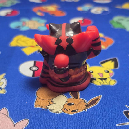 Pokemon Incineroar Figure Finger Puppet B 2020 Nintendo Bandai PVC Japan USA Toy