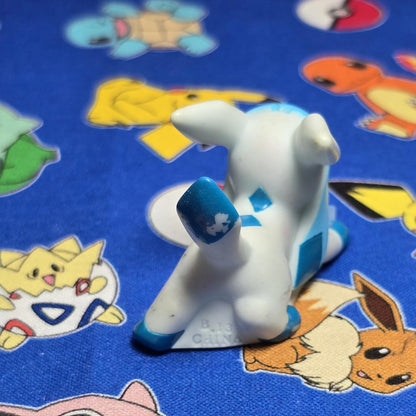 Pokemon Glaceon Figure Finger Puppet 2013 Nintendo Bandai PVC Japan USA Seller