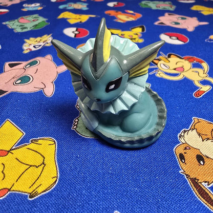 Pokemon Vaporeon Dark Figure Finger Puppet 1996 Nintendo Bandai Vintage Japan US