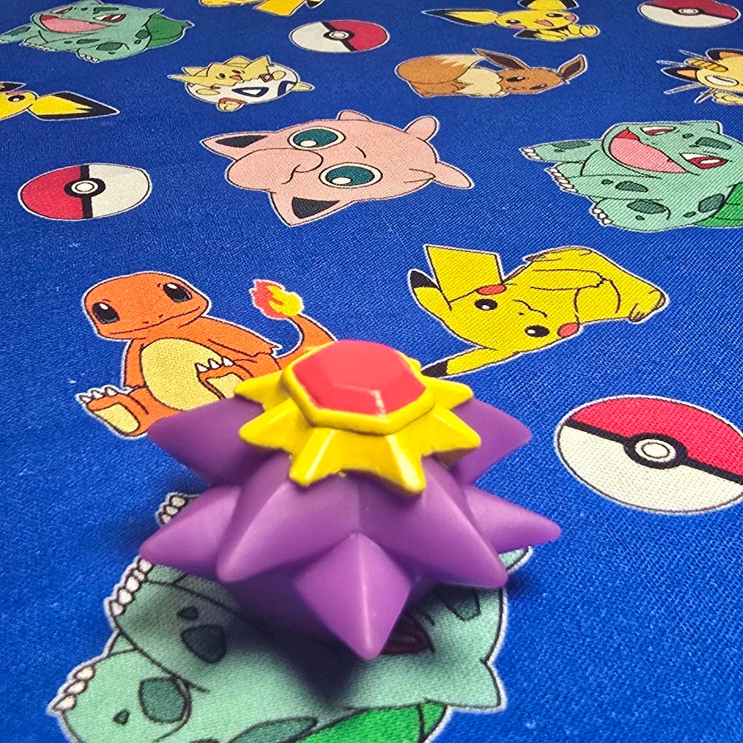 Pokemon Starmie Figure Finger Puppet 1997 Nintendo Bandai PVC Vintage Japan USA