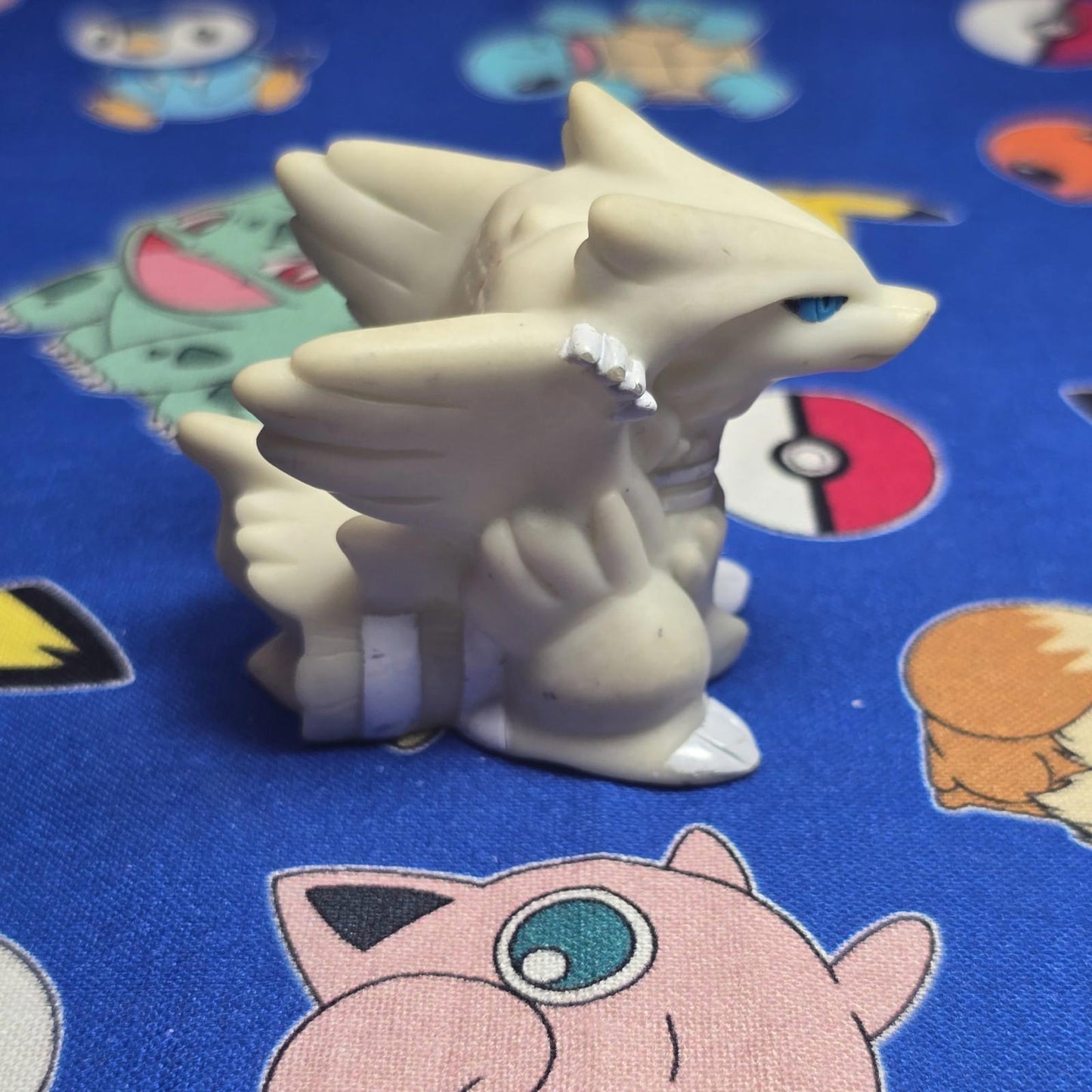 Pokemon Reshiram Figure Finger Puppet 2010 Nintendo Bandai PVC Japan USA Seller