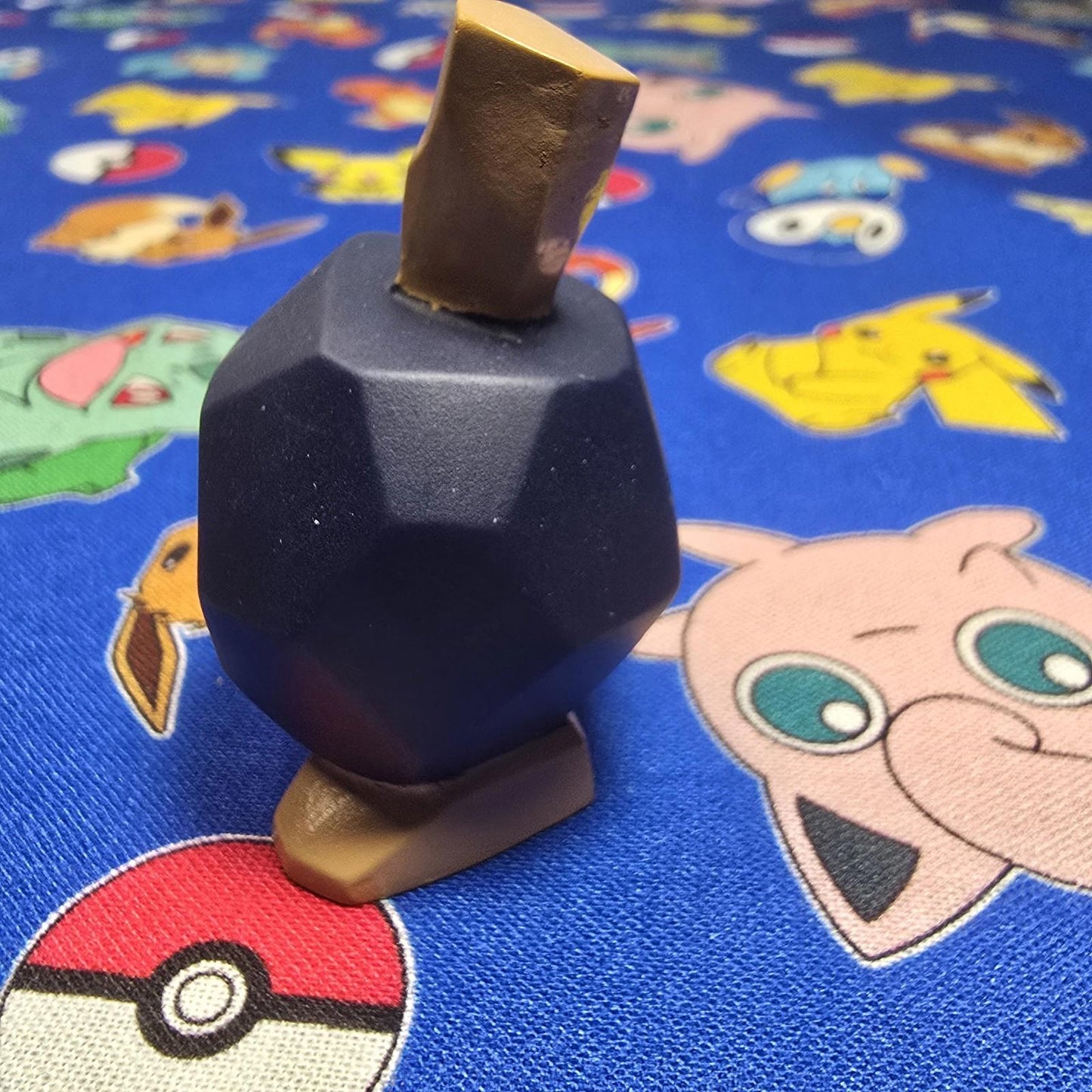 Pokemon Roggenrola Figure Finger Puppet 2011 Nintendo Bandai PVC Japan US Seller