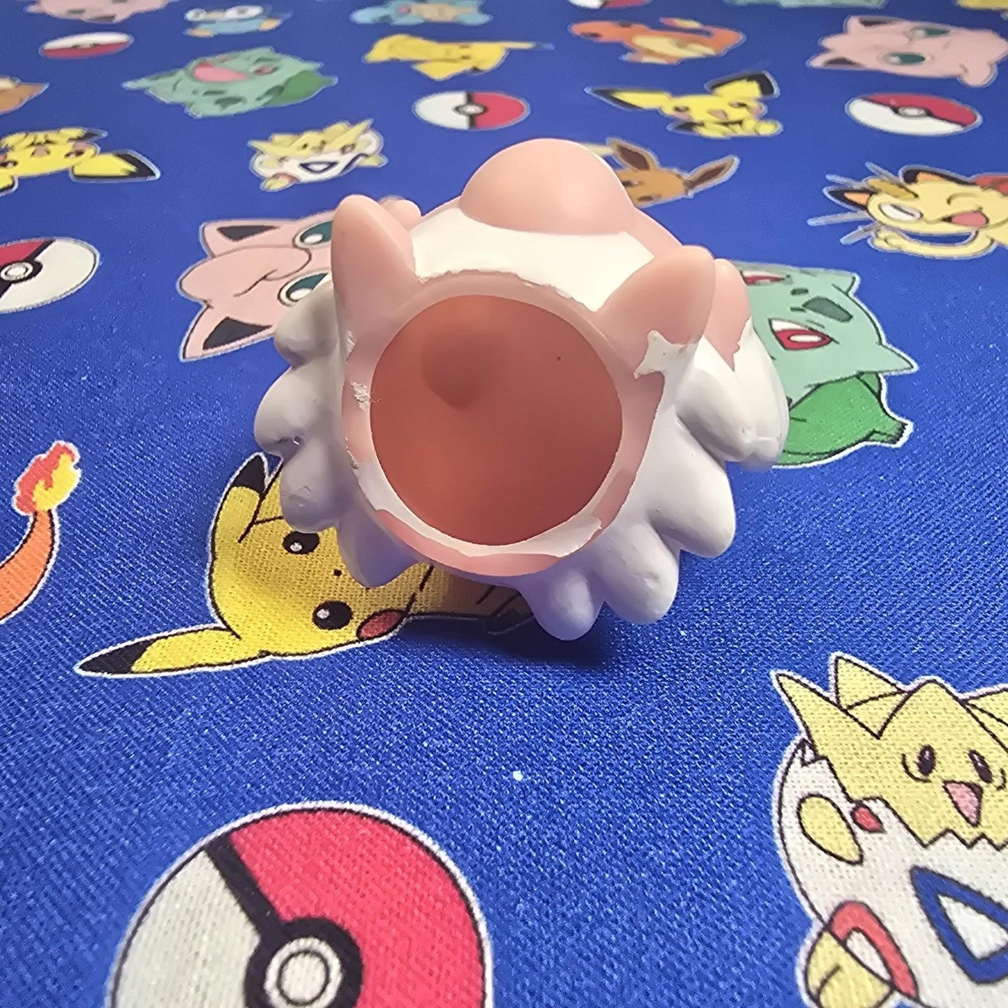 Pokemon Blissey Figure Finger Puppet 2000 Nintendo Bandai PVC Vintage Japan USA