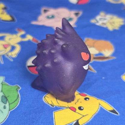 Pokemon Gengar Clear Figure Finger Puppet 1997 Bandai Nintendo Vintage Japan USA