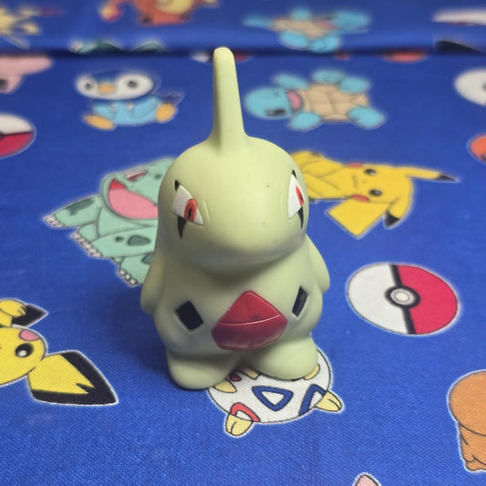 Pokemon Larvitar Figure Finger Puppet 2000 Nintendo Bandai Vintage PVC Japan USA