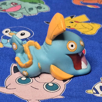 Pokemon Huntail Figure Finger Puppet 2004 Nintendo Bandai Vintage PVC Japan US
