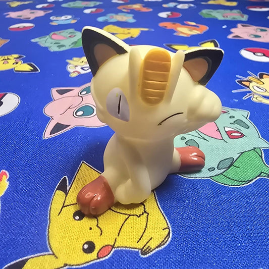 Pokemon Meowth Figure Finger Puppet 1997 Nintendo Bandai Vintage Japan US Seller