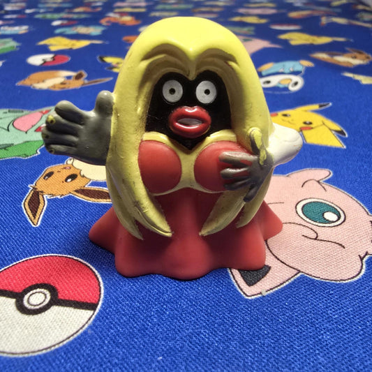 Pokemon Jynx Black Figure Finger Puppet 1997 Nintendo Bandai Vintage Japan USA