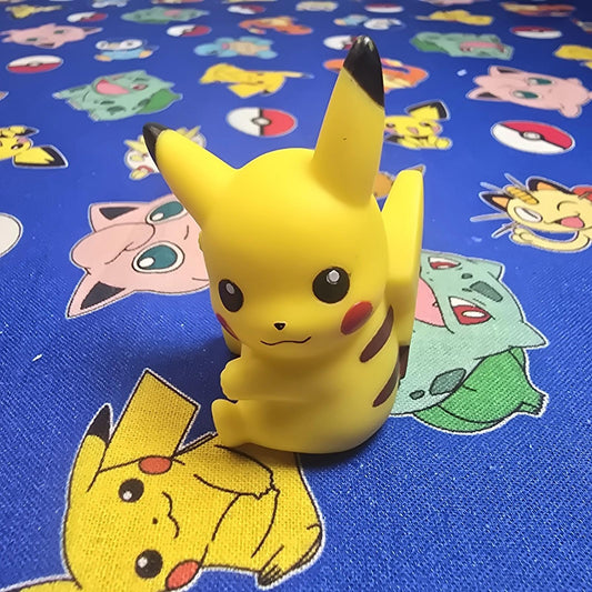 Pokemon Pikachu Figure Finger Puppet 2007 Nintendo Bandai PVC Japan USA Seller