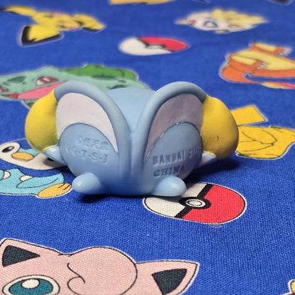 Pokemon Chinchou Figure Finger Puppet 2001 Bandai Nintendo PVC Vintage Japan USA