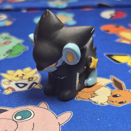 Pokemon Luxray Figure Finger Puppet 2007 Nintendo Bandai PVC Japan USA Seller