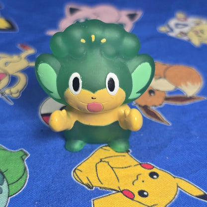 Pokemon Pansage Clear Figure Finger Puppet 2010 Nintendo Bandai Japan USA Seller