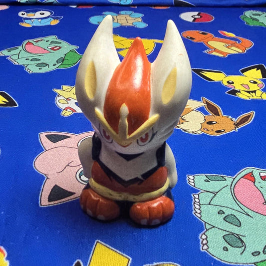 Pokemon Cinderace Figure Finger Puppet 2020 Nintendo Bandai PVC Japan USA Seller