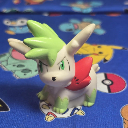 Pokemon Shaymin Sky Figure Finger Puppet 2008 Nintendo Bandai Japan USA Seller