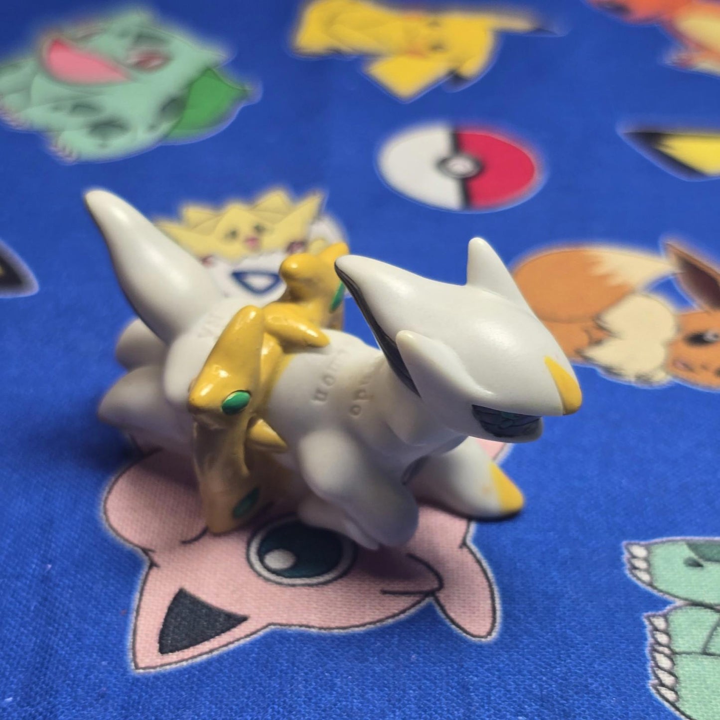 Pokemon Arceus Figure Finger Puppet 2009 Nintendo Bandai PVC Japan USA Seller