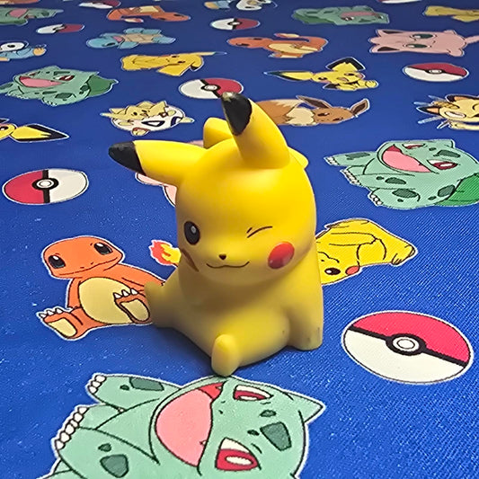 Pokemon Pikachu Figure Finger Puppet 2008 Nintendo Bandai PVC Japan USA Seller