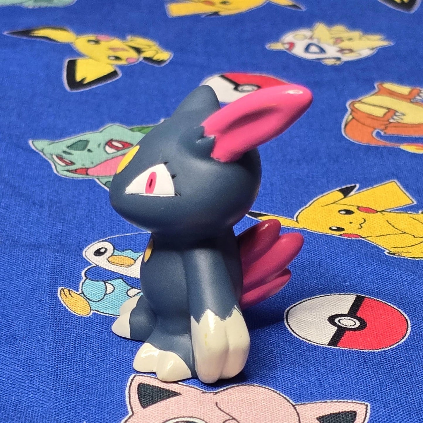Pokemon Sneasel Figure Finger Puppet 2009 Nintendo Bandai PVC Japan US Seller