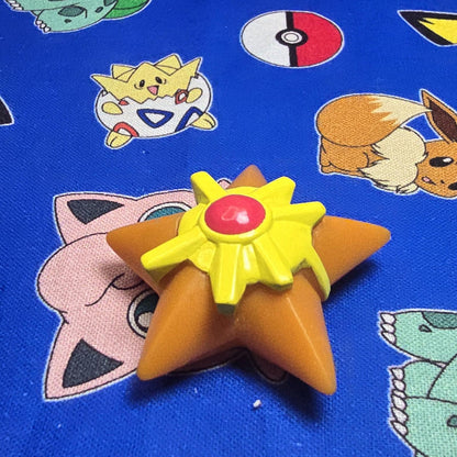 Pokemon Staryu Figure Finger Puppet 1997 Bandai Nintendo PVC Vintage Japan USA