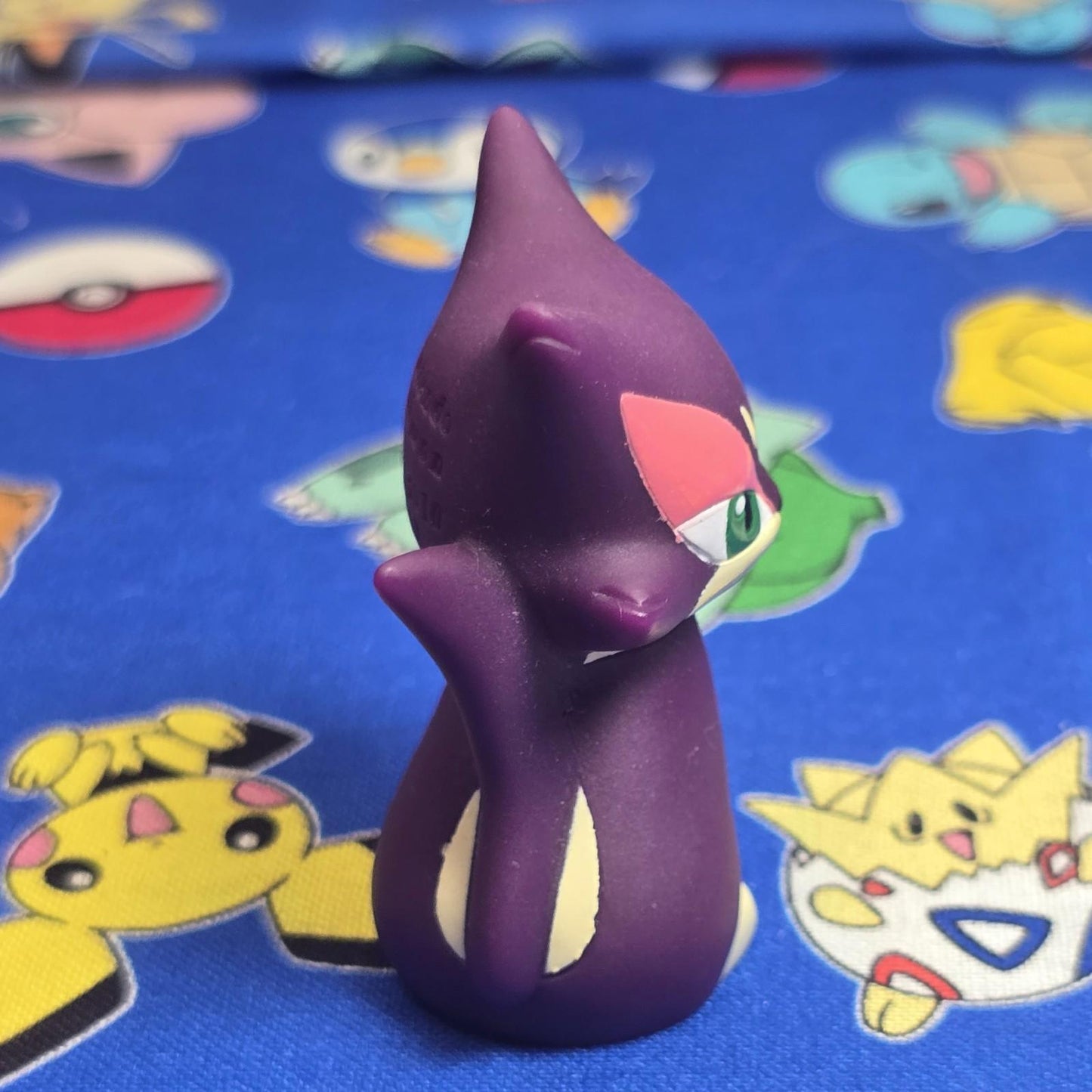 Pokemon Purrloin Figure Finger Puppet 2010 Nintendo Bandai PVC Japan USA Seller