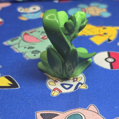 Pokemon Grovyle Figure Finger Puppet 2010 Nintendo Bandai PVC Japan USA Seller