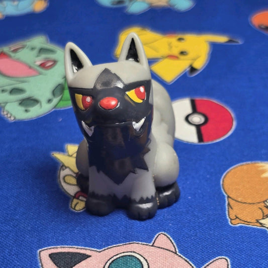 Pokemon Poochyena Figure Finger Puppet 2005 Nintendo Bandai PVC Japan US Seller