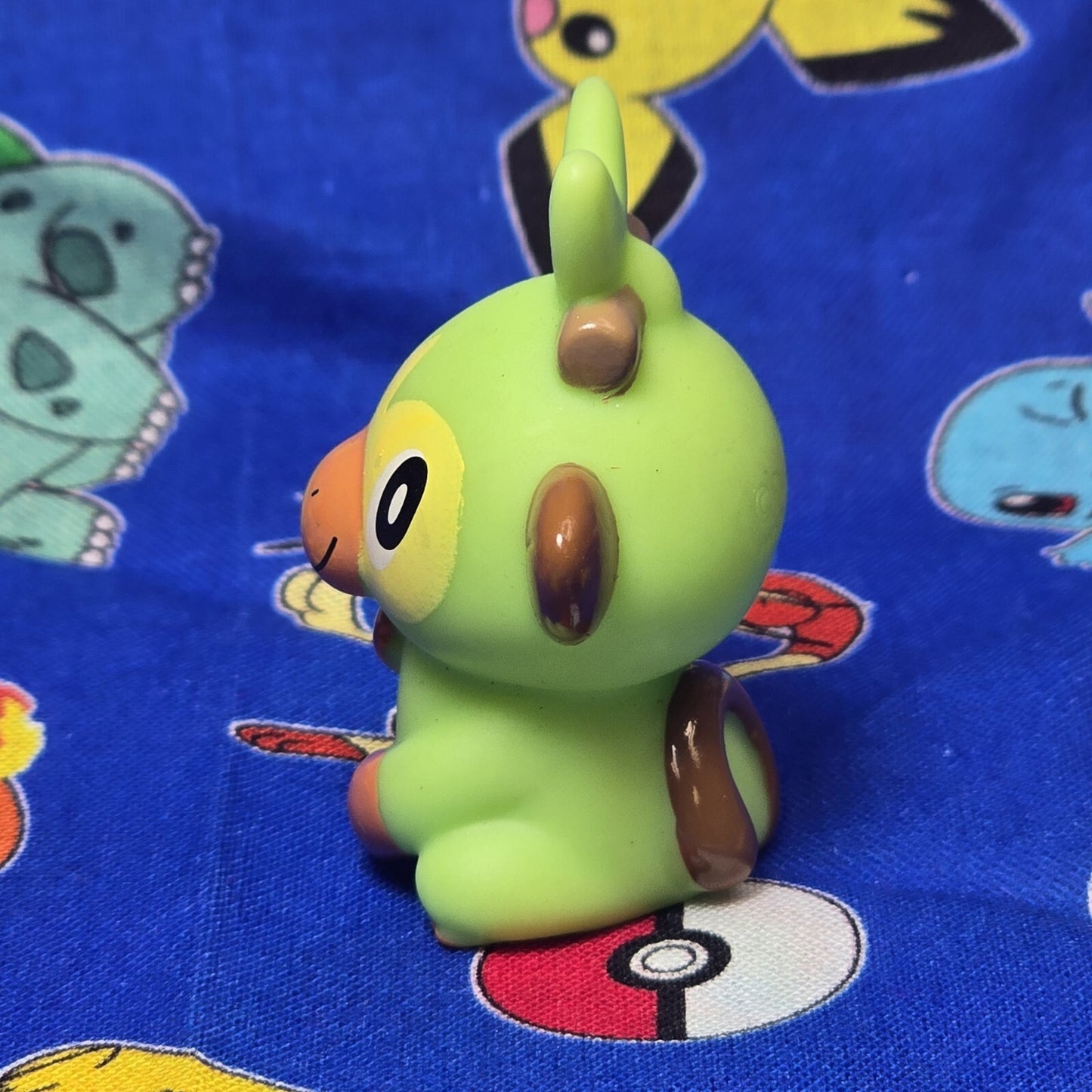 Pokemon Grookey Figure Finger Puppet 2019 Nintendo Bandai PVC Japan USA Seller