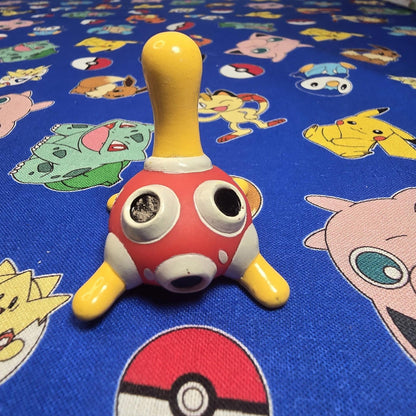 Pokemon Shuckle Figure Finger Puppet 2001 Nintendo Bandai PVC Vintage Japan US