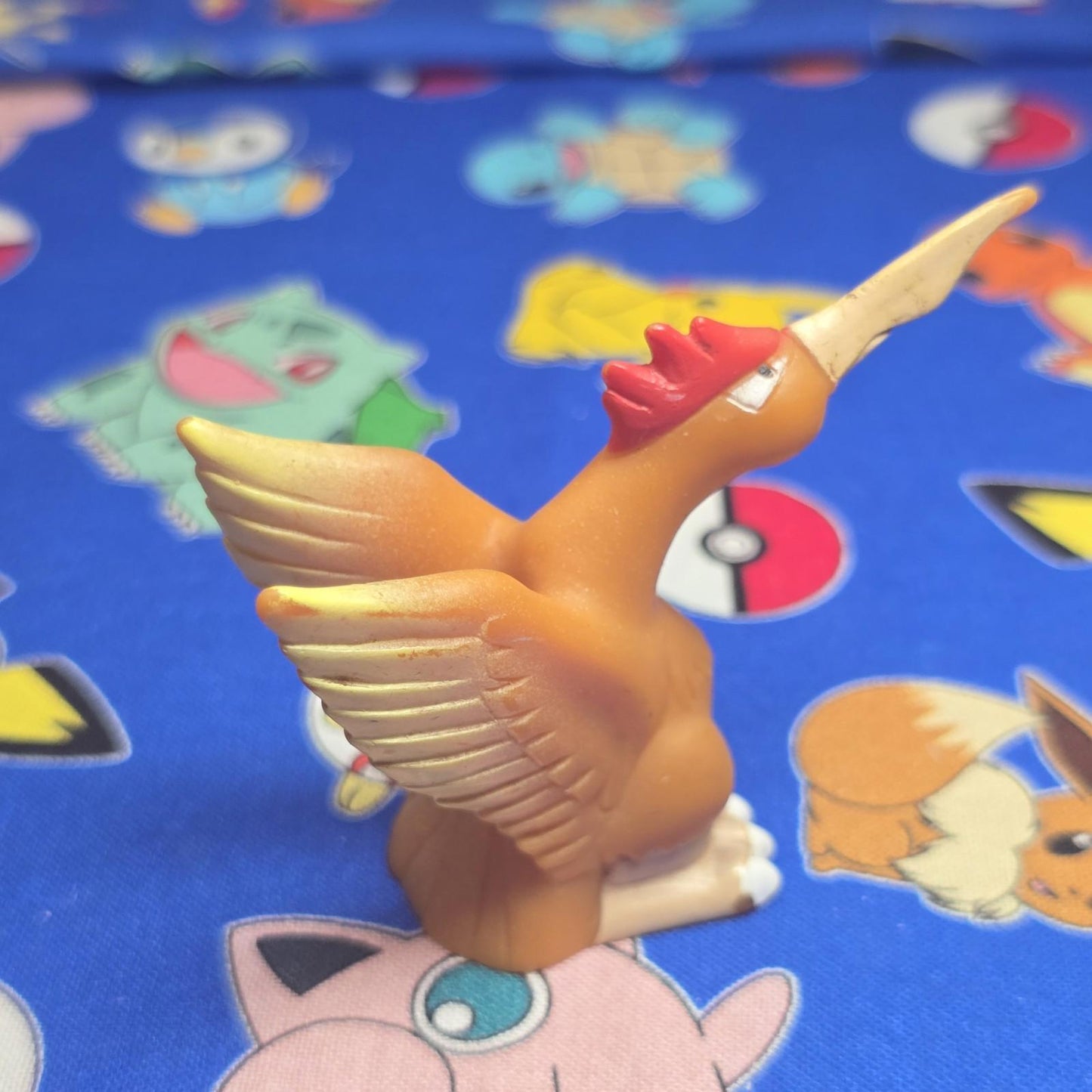 Pokemon Fearow Figure Finger Puppet 1998 Nintendo Bandai PVC Vintage Japan USA