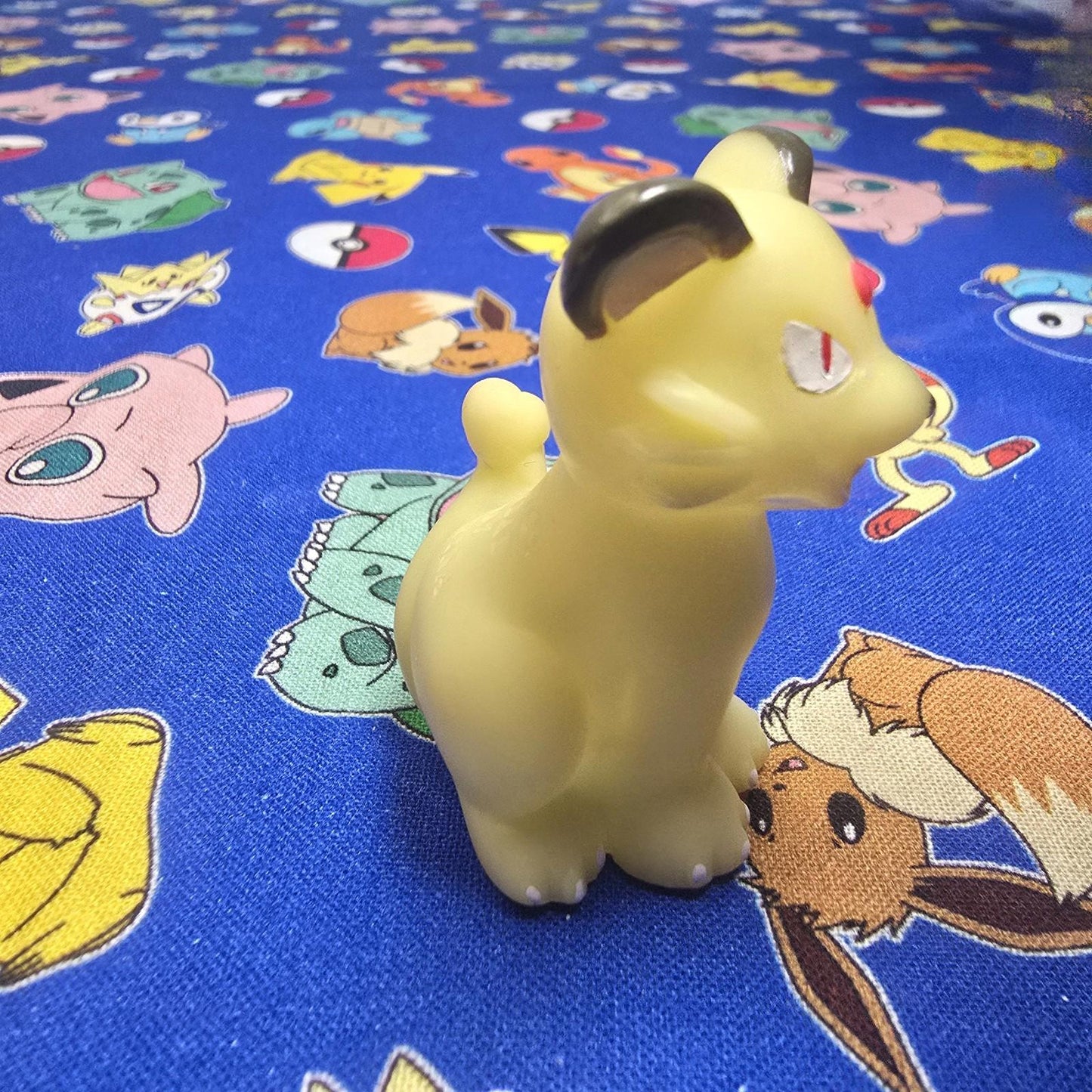 Pokemon Persian Figure Finger Puppet 1997 Bandai Nintendo Vintage USA Seller