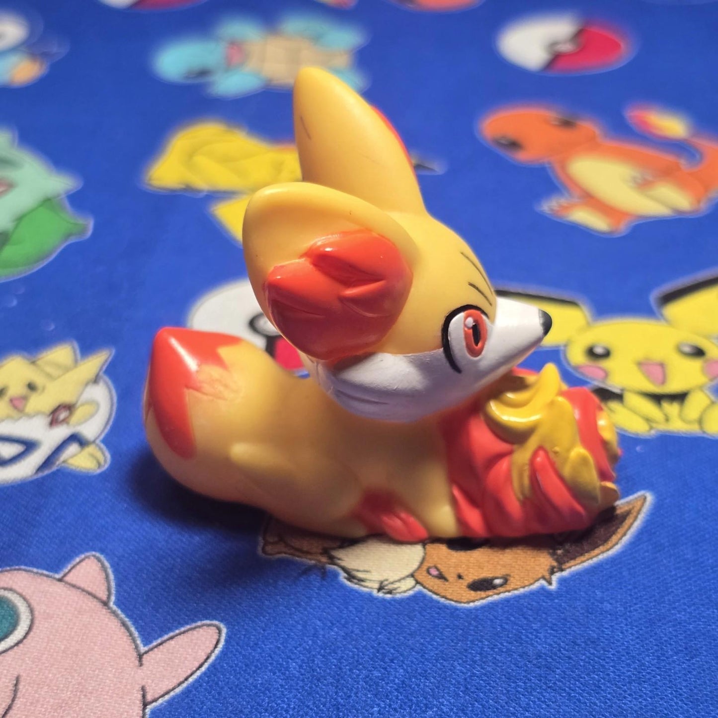 Pokemon Fennekin Figure Finger Puppet 2013 Nintendo Bandai PVC Japan USA Seller