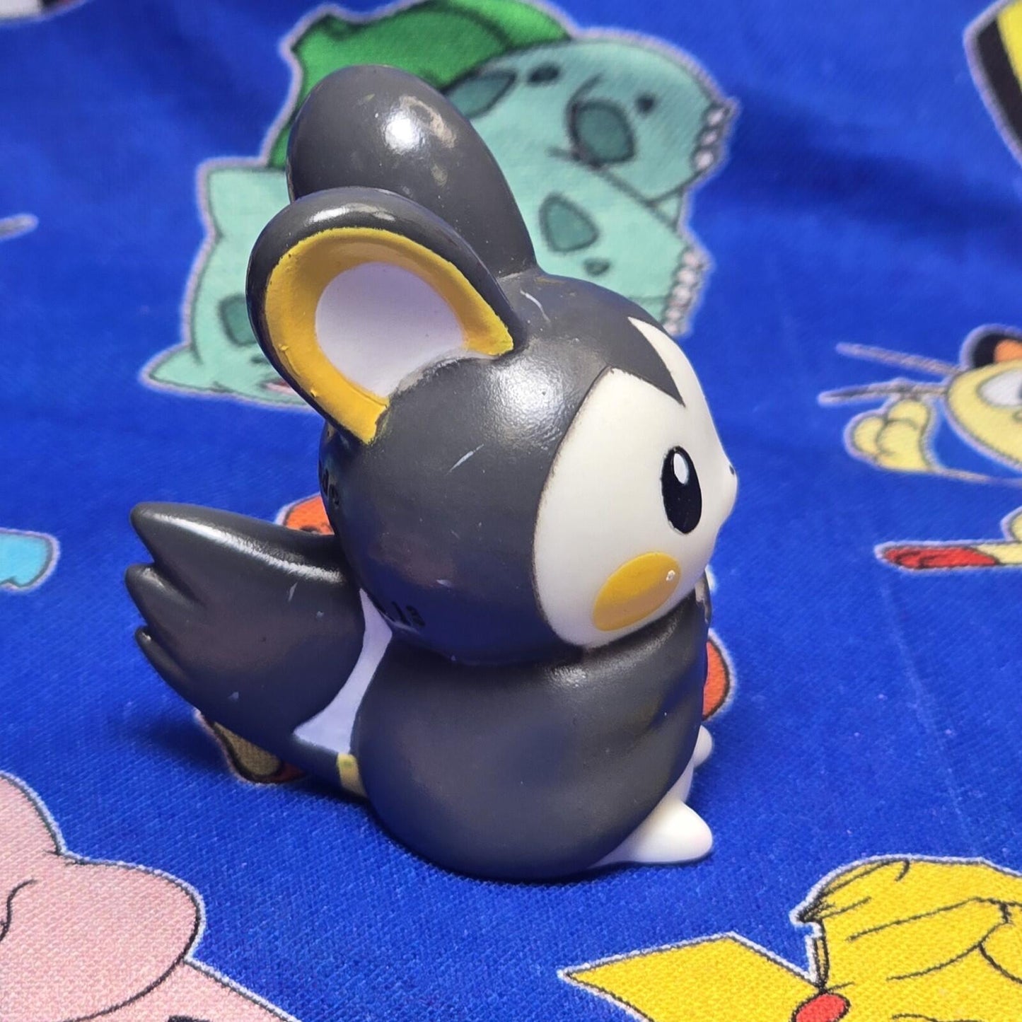 Pokemon Emolga Figure Finger Puppet 2013 Nintendo Bandai PVC Japan USA Seller