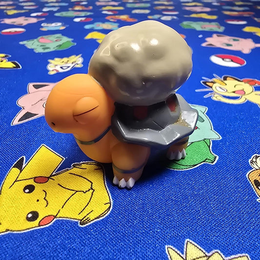 Pokemon Torkoal Figure Finger Puppet 2004 Nintendo Bandai Vintage PVC Japan US
