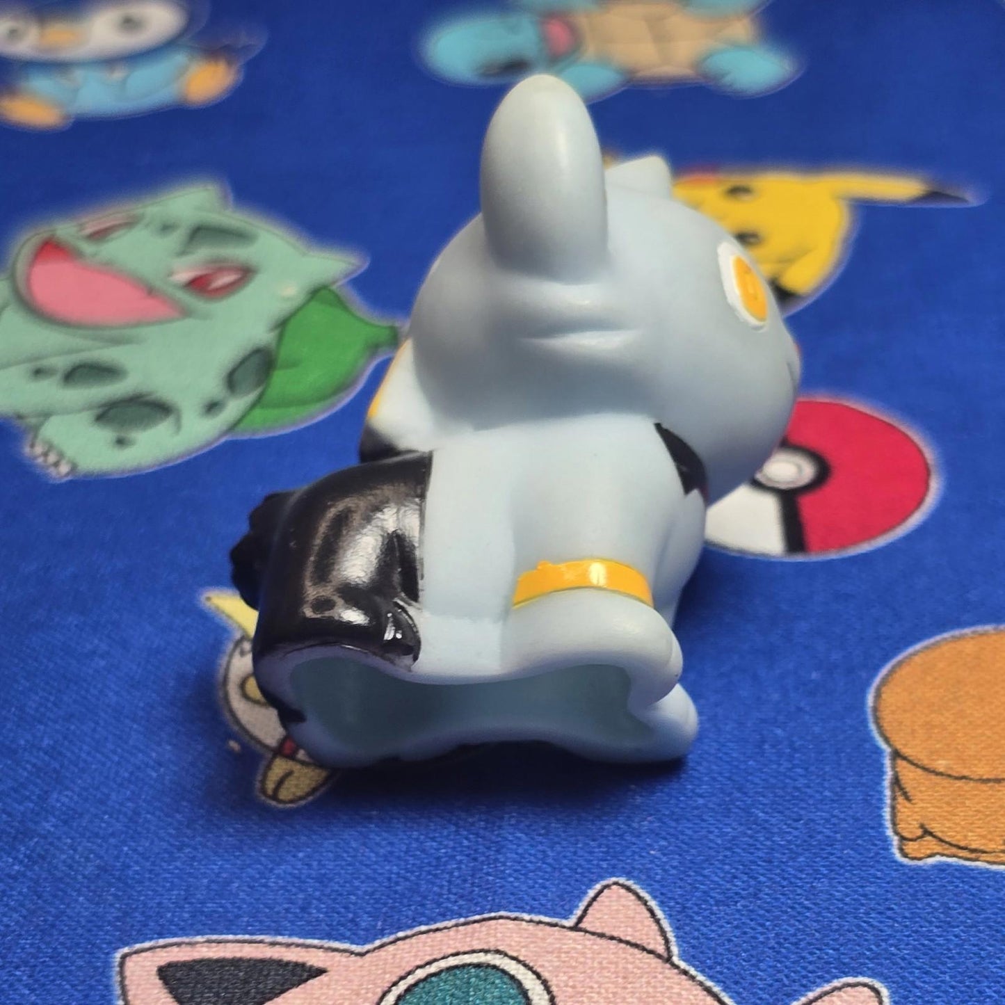 Pokemon Shinx Figure Finger Puppet 2006 Nintendo Bandai PVC Vintage Japan USA