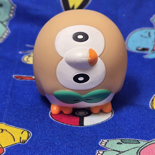 Pokemon Rowlet Figure Finger Puppet 2022 Nintendo Bandai PVC Japan USA Seller