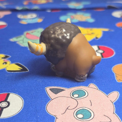 Pokemon Bouffalant Figure Finger Puppet 2011 Nintendo Bandai PVC Japan US Seller