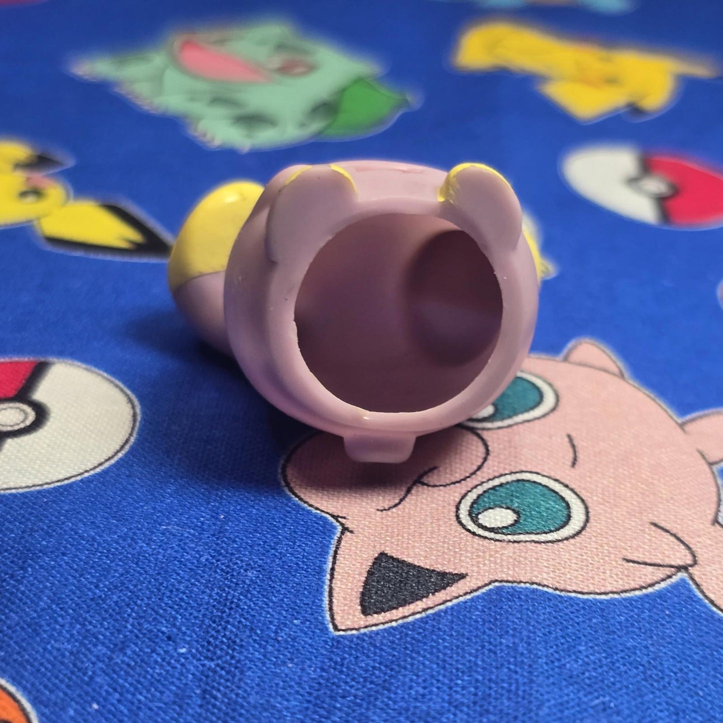 Pokemon Whismur Figure Finger Puppet 2003 Nintendo Bandai Vintage PVC Japan USA