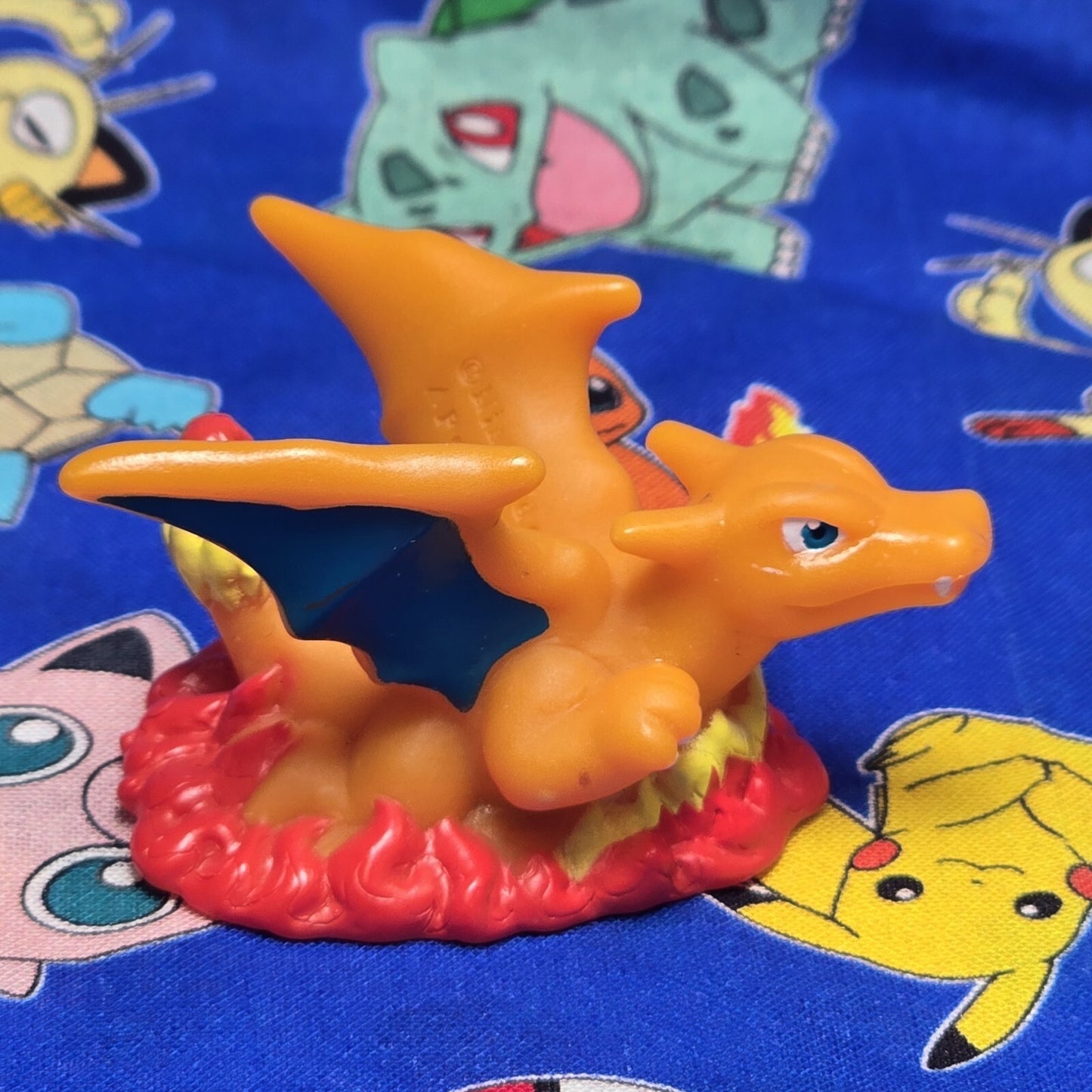Pokemon Charizard Figure Finger Puppet 2013 Nintendo Bandai PVC Japan USA Seller