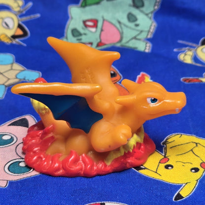 Pokemon Charizard Figure Finger Puppet 2013 Nintendo Bandai PVC Japan USA Seller