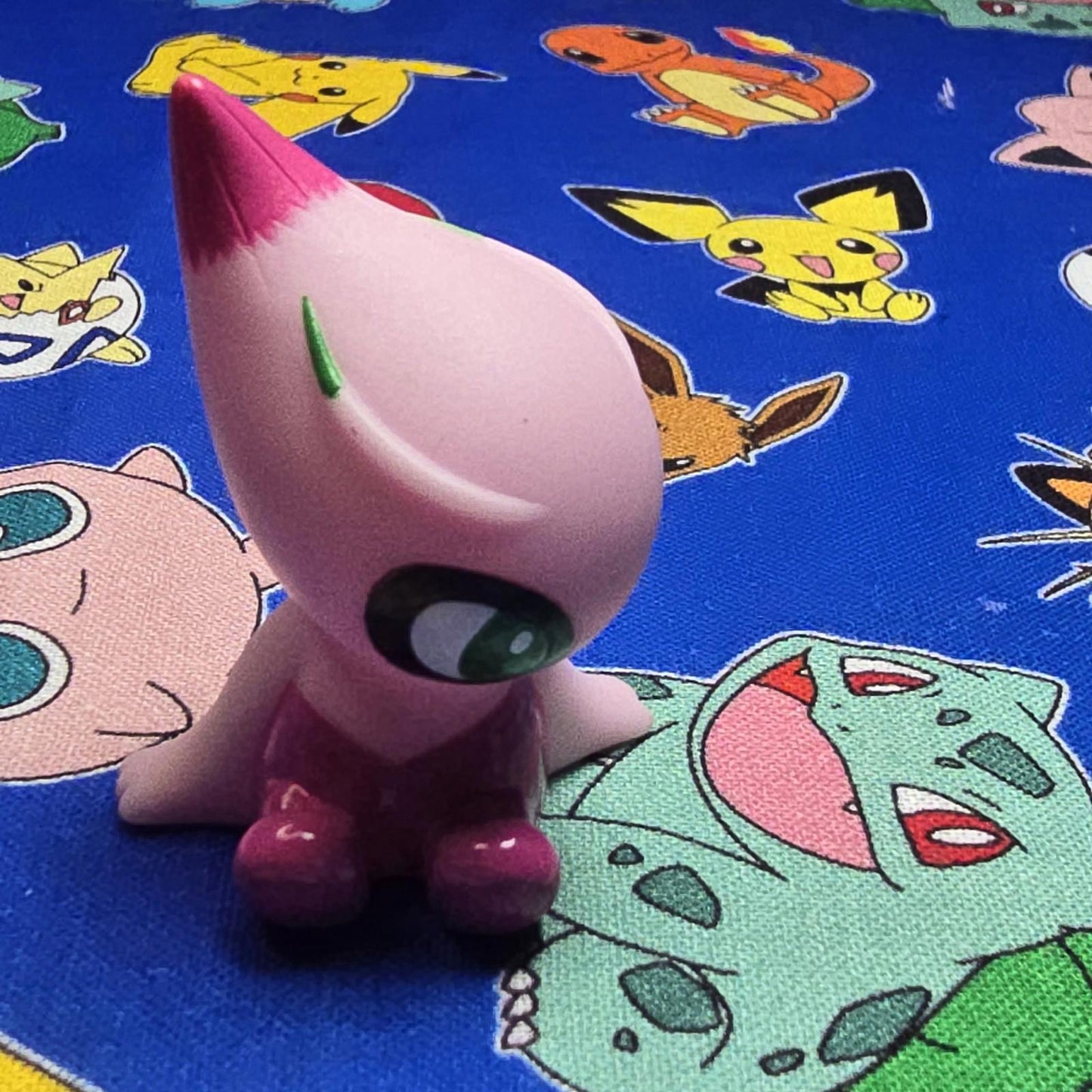 Pokemon Celebi Shiny Figure Finger Puppet 2020 Nintendo Bandai Japan USA Seller