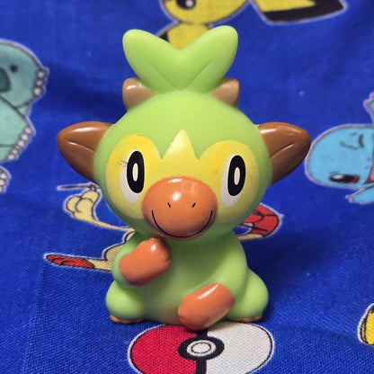 Pokemon Grookey Figure Finger Puppet 2019 Nintendo Bandai PVC Japan USA Seller