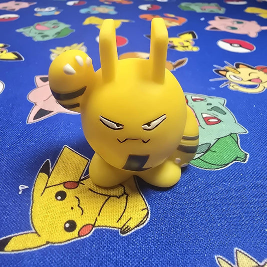 Pokemon Elekid Figure Finger Puppet 1999 Nintendo Bandai PVC Vintage Japan USA