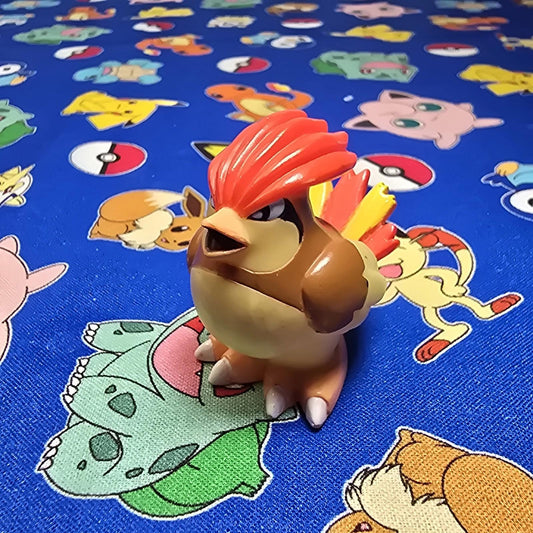 Pokemon Pidgeotto Red Figure Finger Puppet 1997 Bandai Nintendo Vintage USA